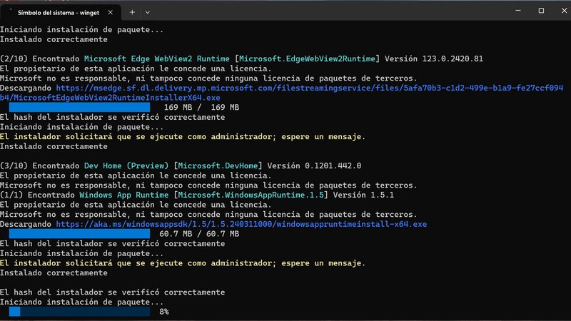 Actualizar todas las aplicaciones en Windows 10 y Windows 11