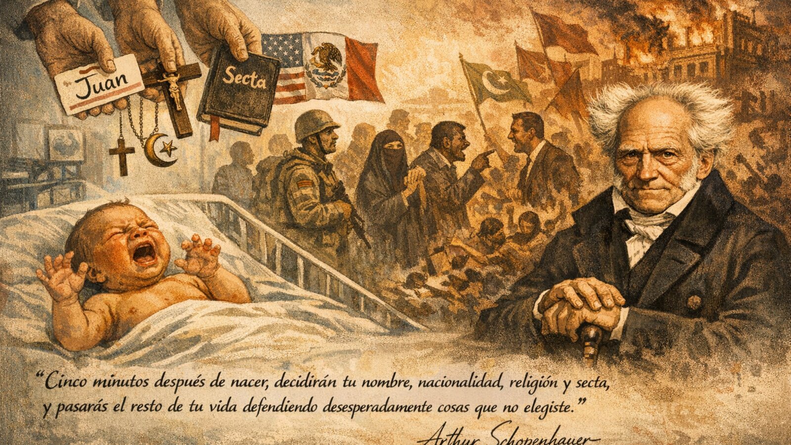 Cinco minutos después de nacer