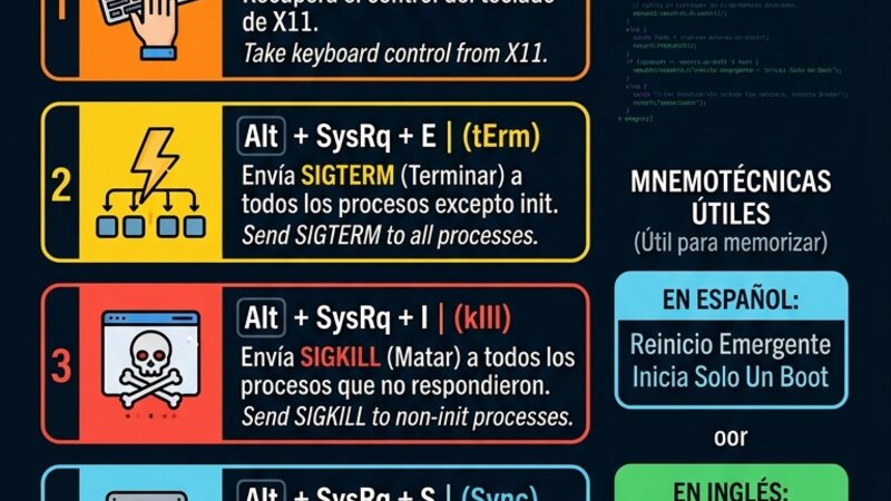 Miniatura del post: REISUB Guia de emergencia ☠ para Linux