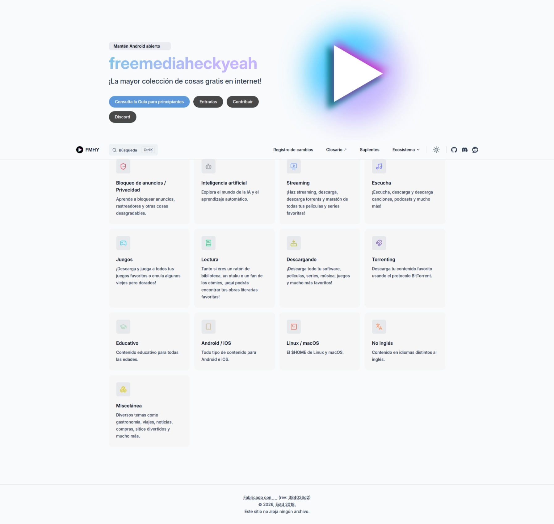 Miniatura del post: Freemediaheckyeah ¡La mayor colección de cosas ⚙ gratis en internet!