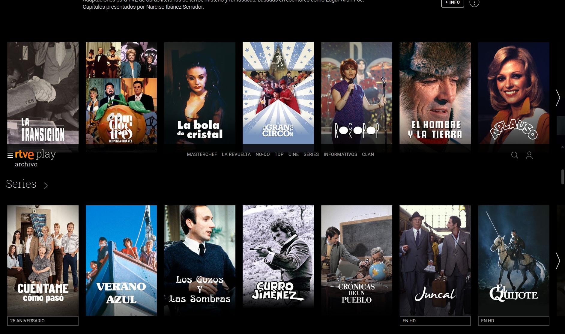 Miniatura del post: RTVE Play, la plataforma de streaming gratuita de la televisión pública
